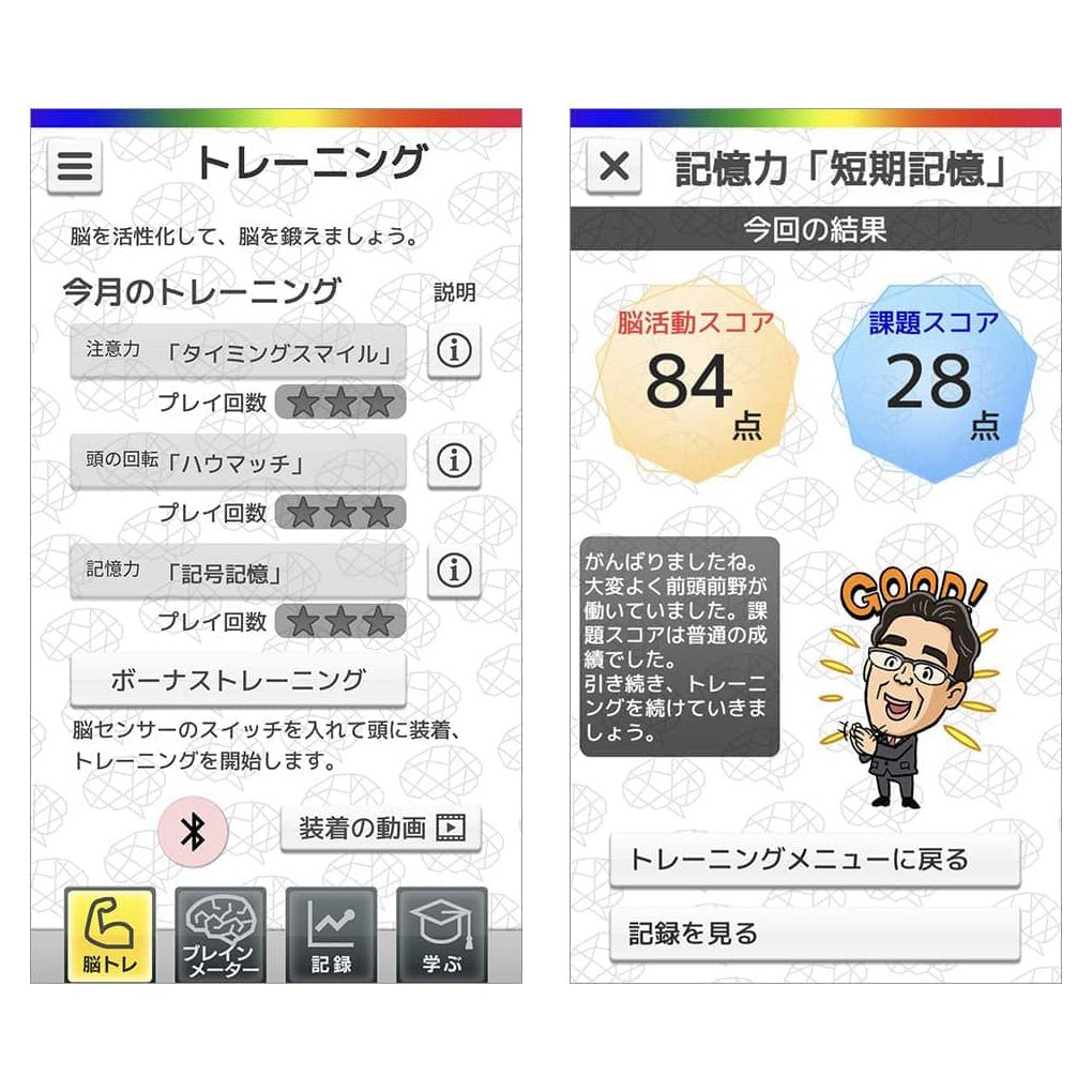 Active Brain CLUB<br>スタンダードコース(超小型脳活動センサー1台) - INHOP SHOP